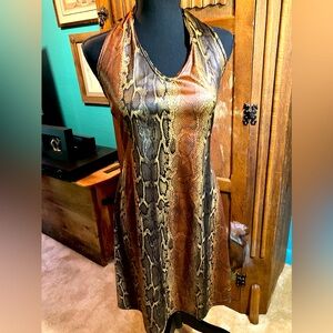 Tarea by Rue 21 Medium Snake Halter Dress